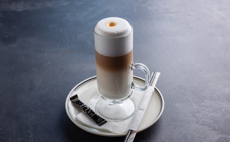 Латте Макиато на кокосовом молоке