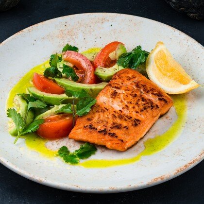 СТЕЙК ИЗ ЛОСОСЯ