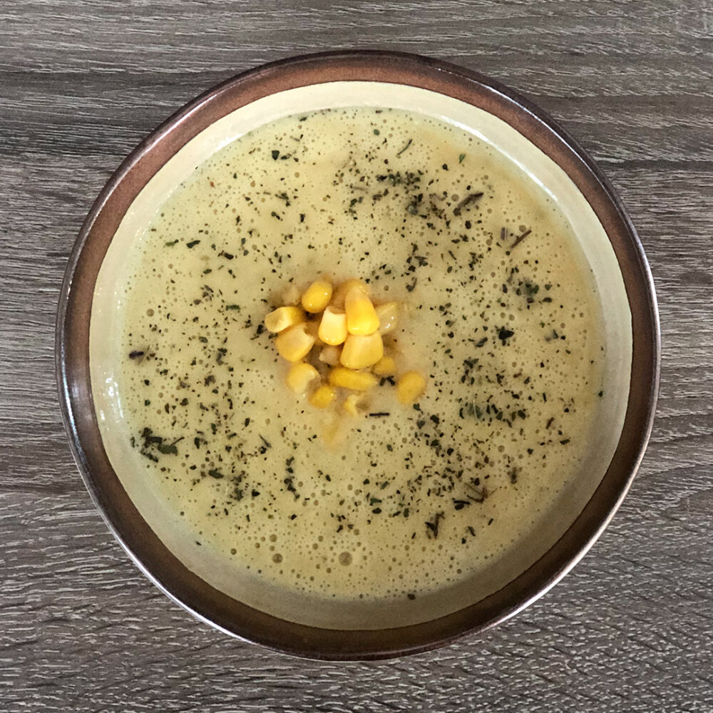 Суп-пюре с копченым сыром