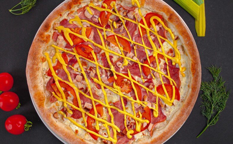 Пицца «Сырная курочка»