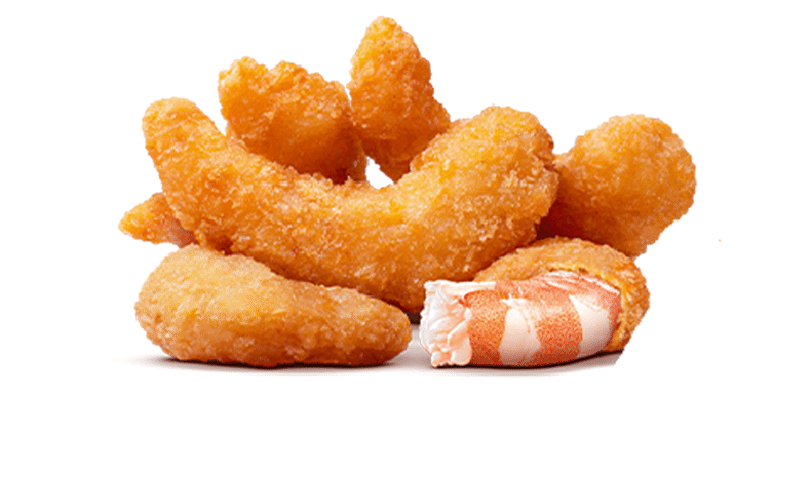 Креветки во фритюре