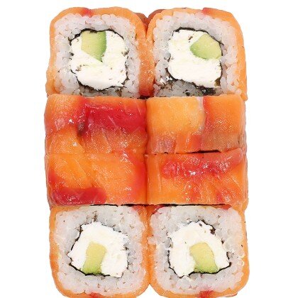 Ролл с лососем «Гравлакс» (8 шт)