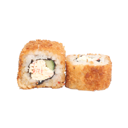 Жареный ролл «Нежный краб» (8 шт)
