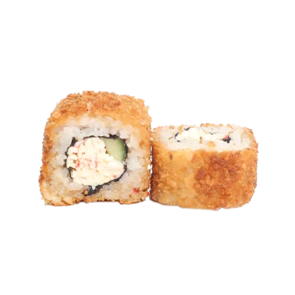 Жареный ролл «Нежный краб» (8 шт)