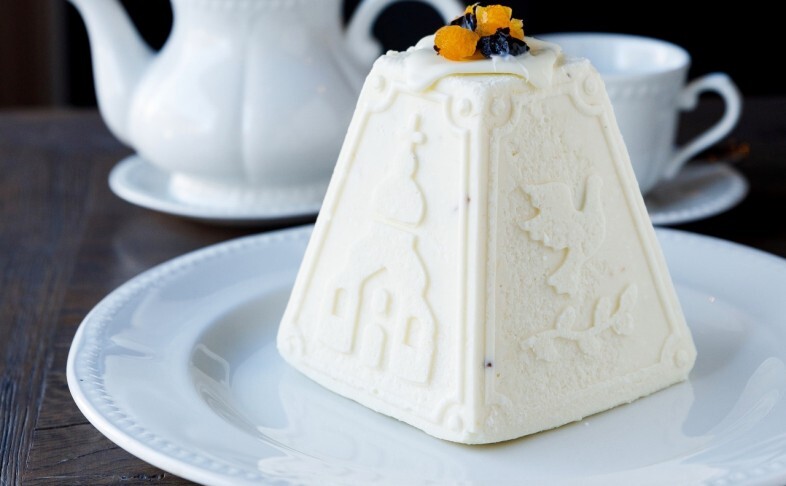 Творожная пасха с сухофруктами