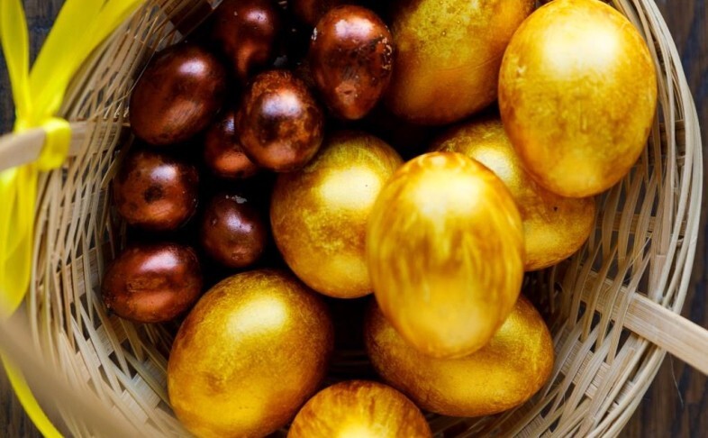 Перепелиное яйцо крашеное (1 шт.)