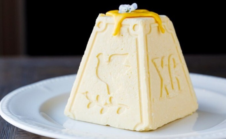 Творожная пасха с манго