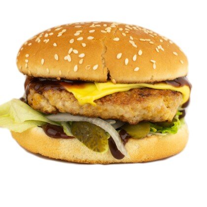 Бургер со свининой