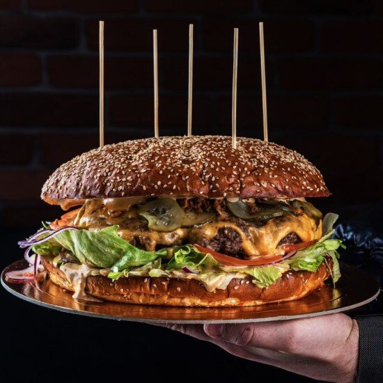 Бургер-торт