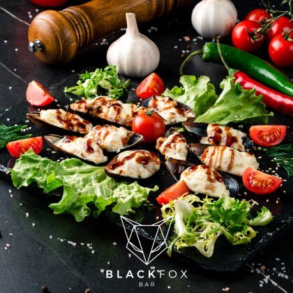 Запечённые мидии