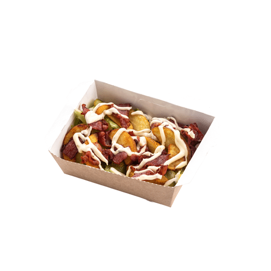 Салат Тёплый с беконом