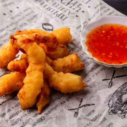 Креветки Темпура