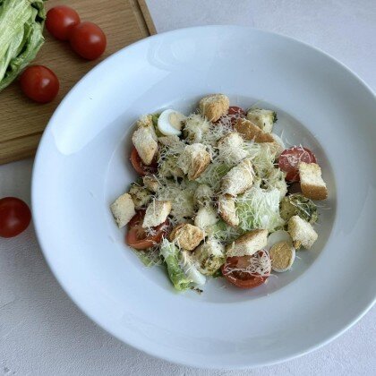 Цезарь с курицей