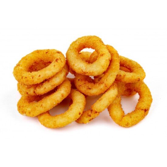 Луковые кольца+сырный соус+кетчуп