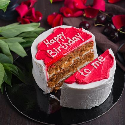 Бенто-торт "Морковный" с соленой карамелью