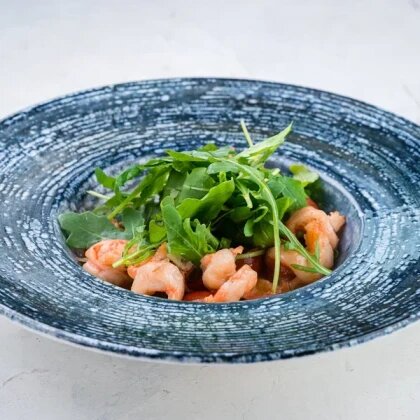 Теплый "Тигровый салат"