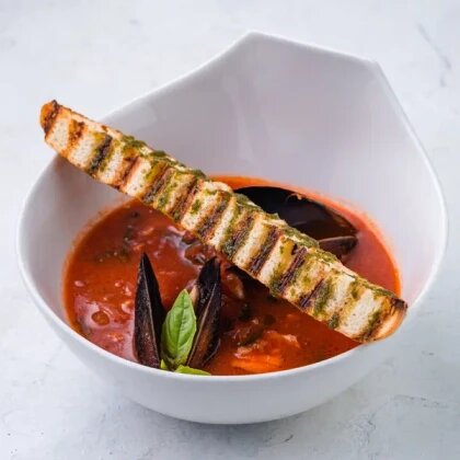 Суп из рыбы всякой и гадов морских