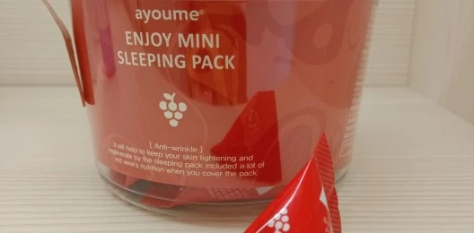 Антивозрастная ночная маска для лица AYOUME Enjoy Mini Sleeping Pack