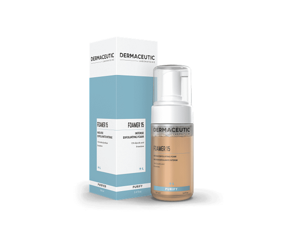 Dermaceutic-Foamer 15
Очищающая пенка с гликолевой кислотой 15%
40мл