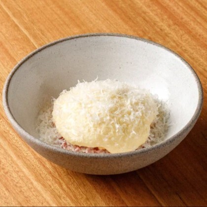 Тартар говядина, скрэмбл, голландский