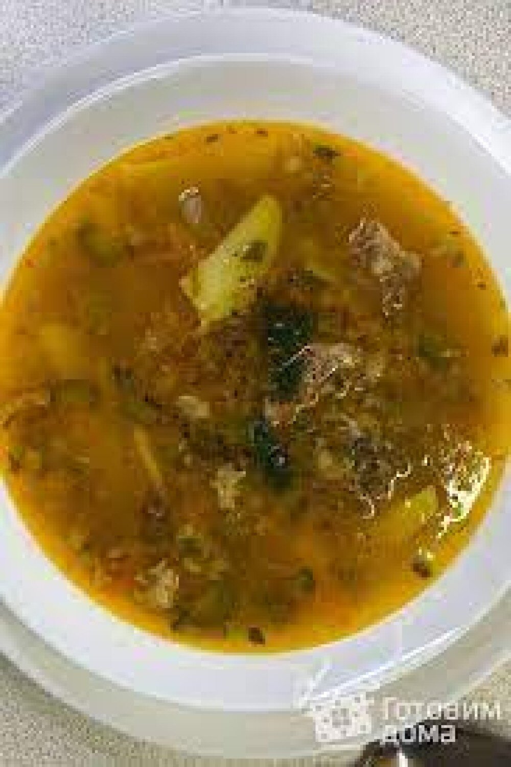Раcсольник со сметаной