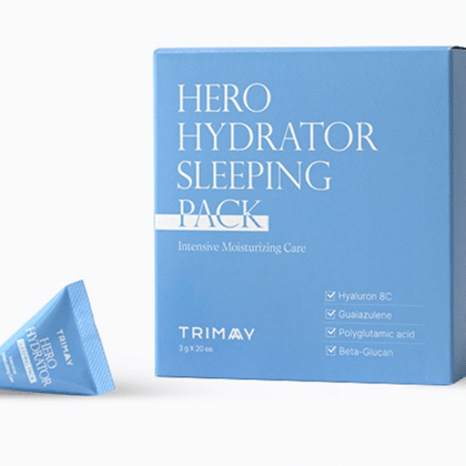 Trimay Ночная маска для глубокого увлажнения с гиалуроновой кислотой Hero Hydrator Sleeping Pack