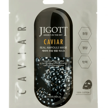 Jigott ампульная маска с экстрактом икры
