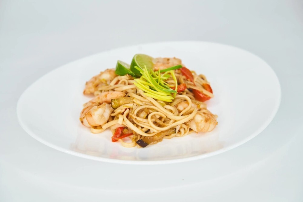 Удон с креветкой