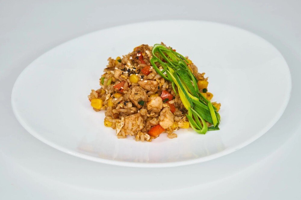 Рис с курицей