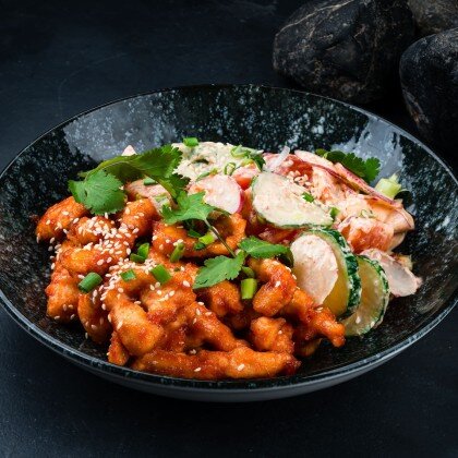 КУРИЦА В МЕДОВОМ СОУСЕ