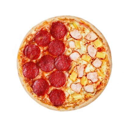 Пицца "Половинки"