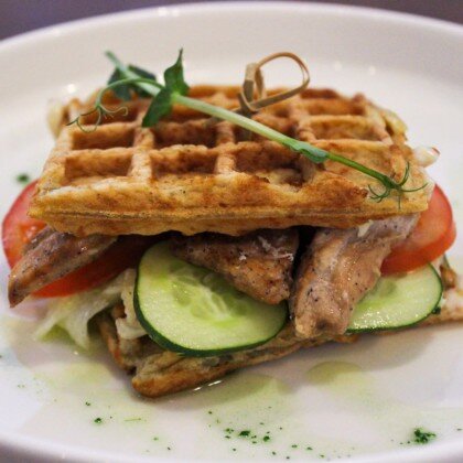 Сырные вафли Цезарь