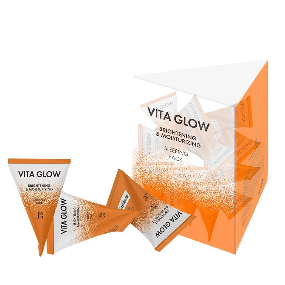 J:ON Vita Glow Brightening & Moisturizing Sleeping Pack Mini Ночная витаминная маска