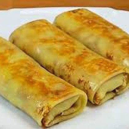 Блинчики с мясом (3 шт )