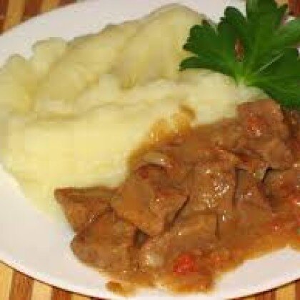 Гуляш из свинины