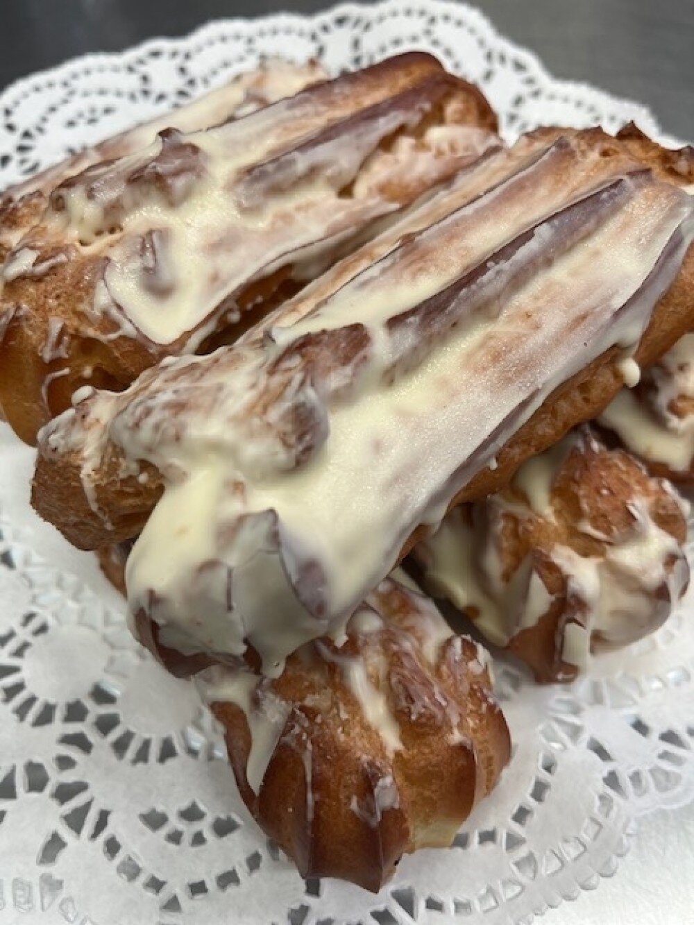 Эклер на сливочном масле
