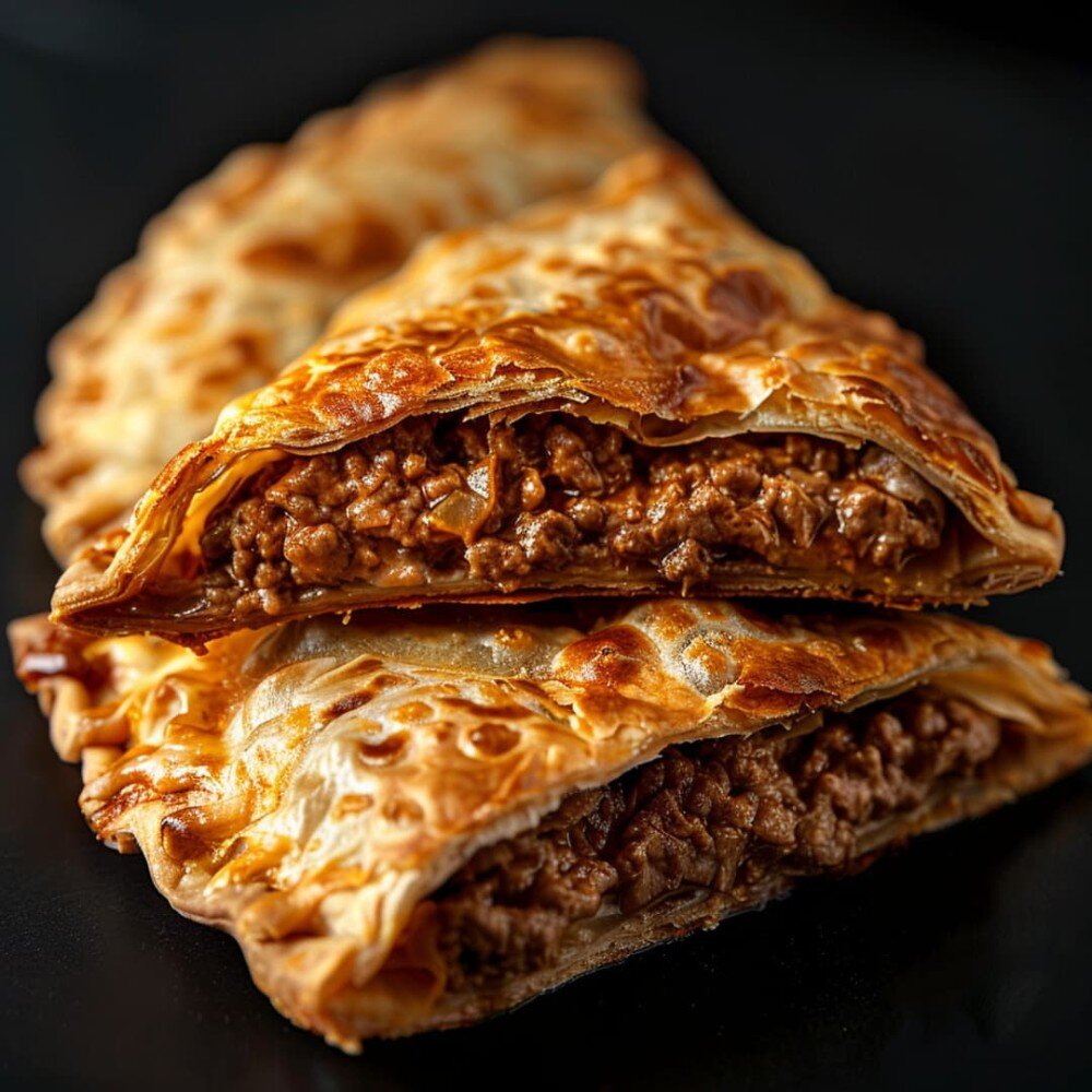 Чебурек с говядиной и свининой