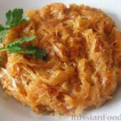 Капуста тушеная по домашнему