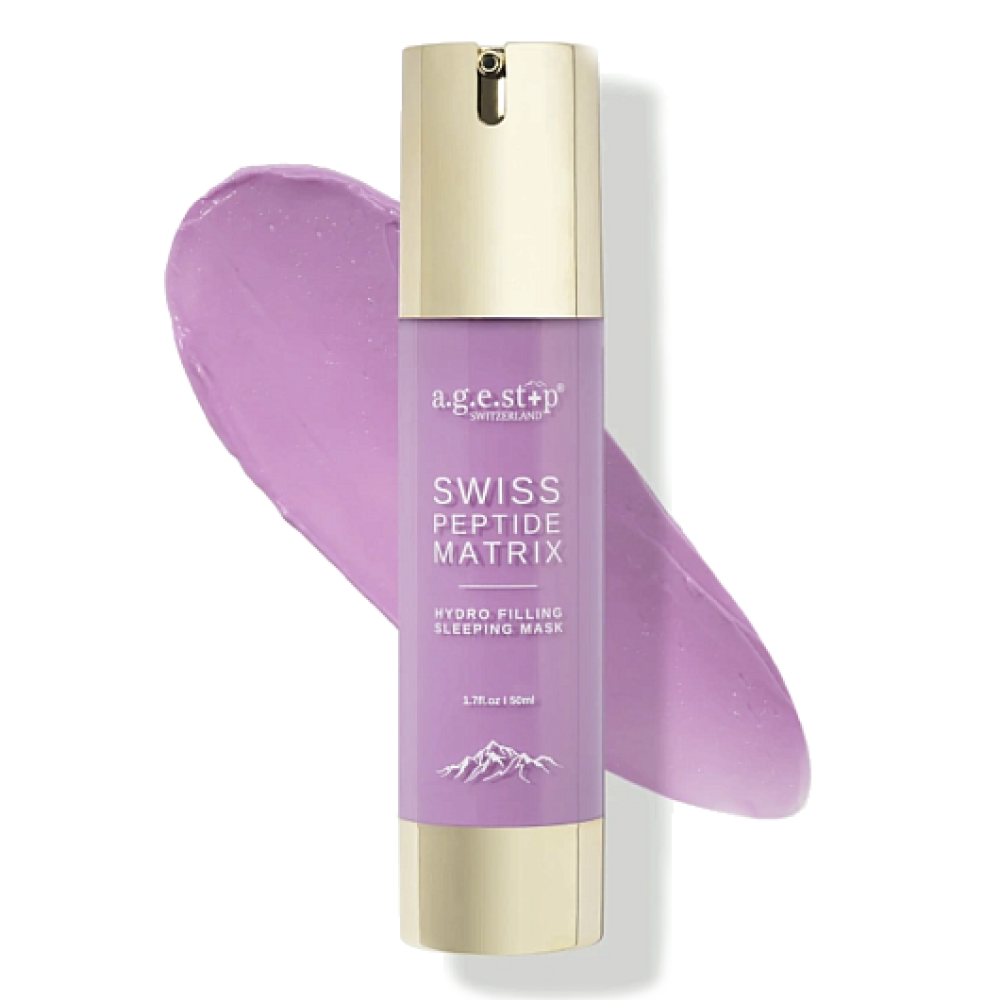 Ночная пептидная маска A.G.E.STOP SWITZERLAND Peptide Matrix Hydro Filling Sleeping Mask