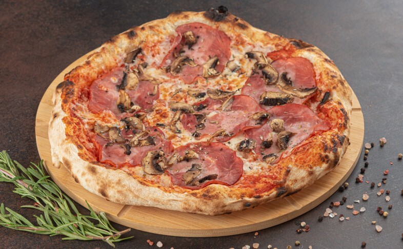 Ветчина и грибы