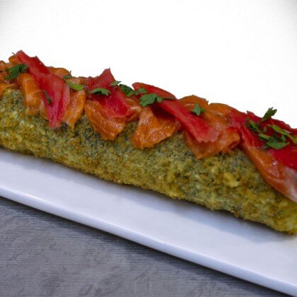 Суши-дог с форелью