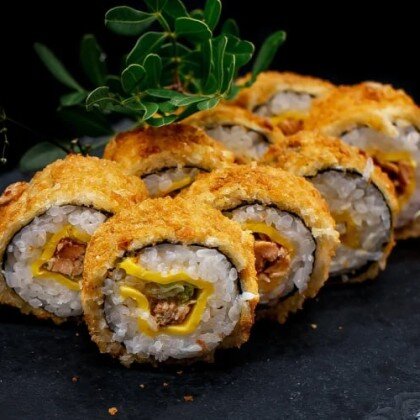 Ролл «Сяке терияки темпура»