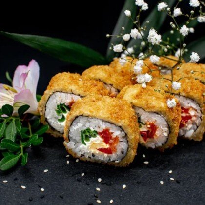 Ролл «Сяке карун темпура»