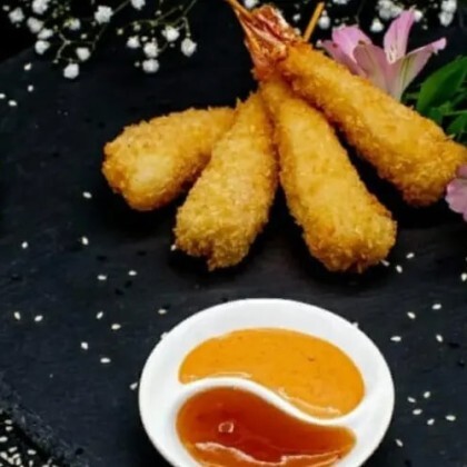 Креветки в темпуре