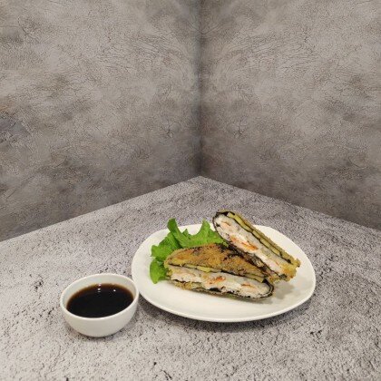 Суши-сэндвич с креветкой