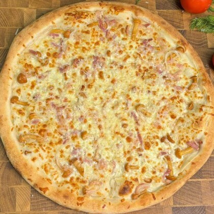 Сливочная с опятами