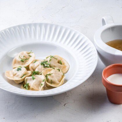 Пельмени домашней лепки