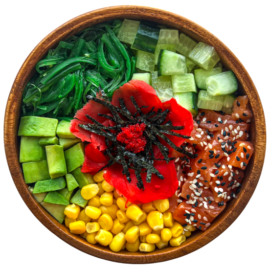 Поке Трюфельный лосось