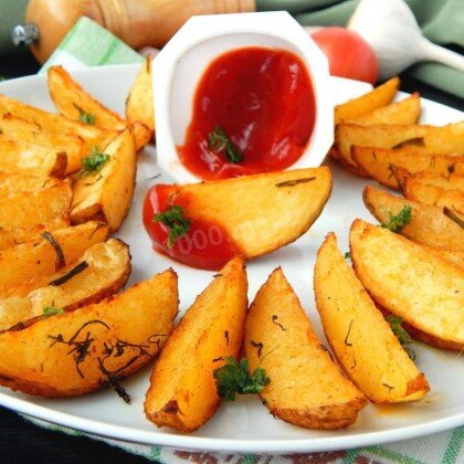 Ароматная картошка по домашнему