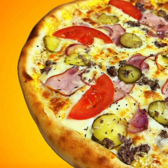 Пицца «Чизбургер»